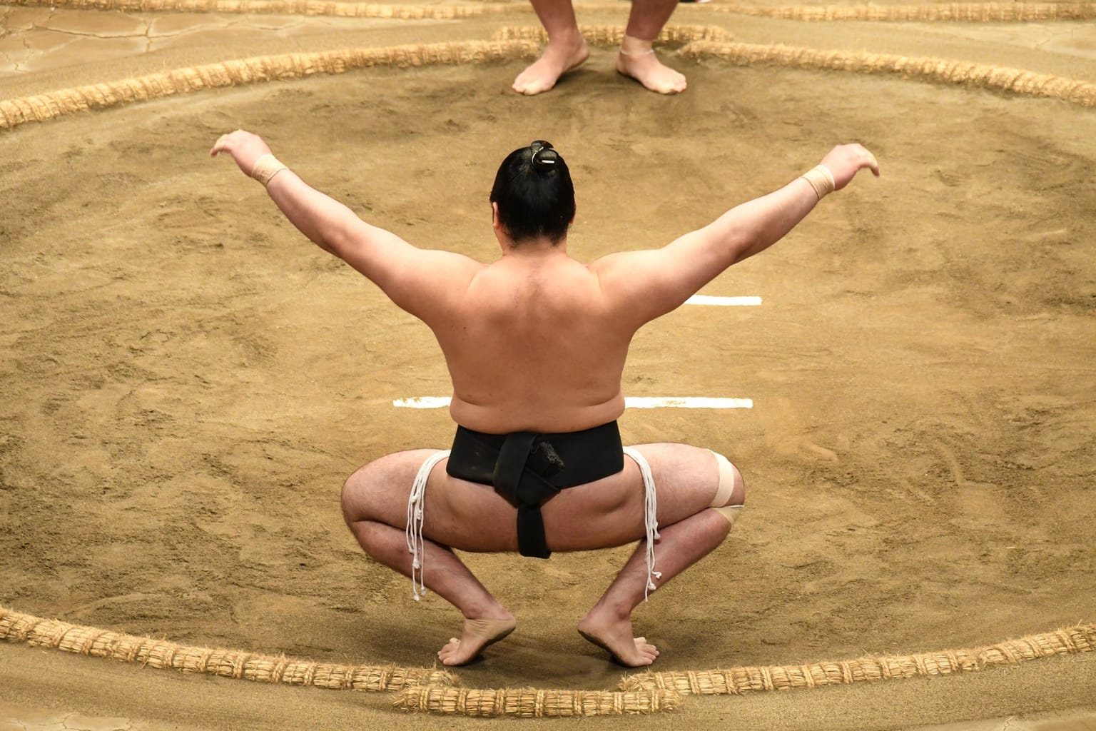 Lunch with Sumo Wrestlers