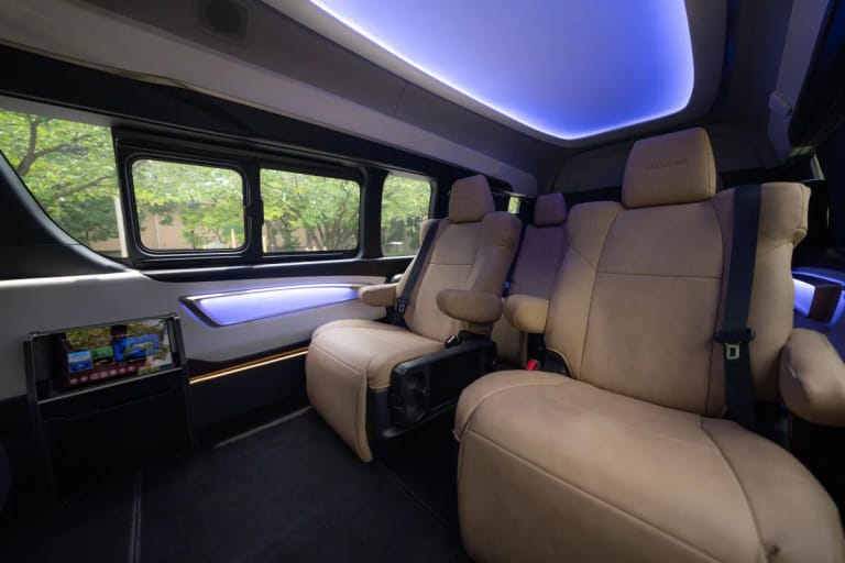 WELL Cabin GranLuxe interior